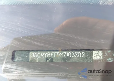 2021 Chevrolet Silverado 1500 4Wd Standard Bed Custom z USA, uszkodzony, nr VIN 1GCRYBEF9MZ103802